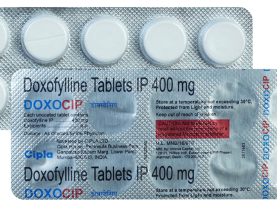 Doxocip Tablet Doxofylline 400mg pack