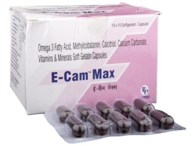 E-Cam Max Soft Gelatin Capsule