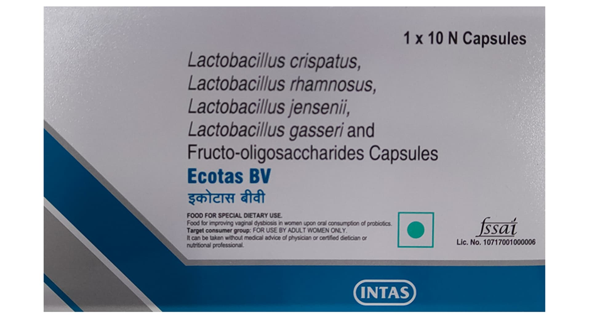 Ecotas BV Capsule