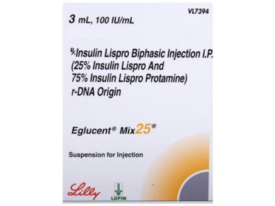 Eglucent Mix 25 Suspension for Injection