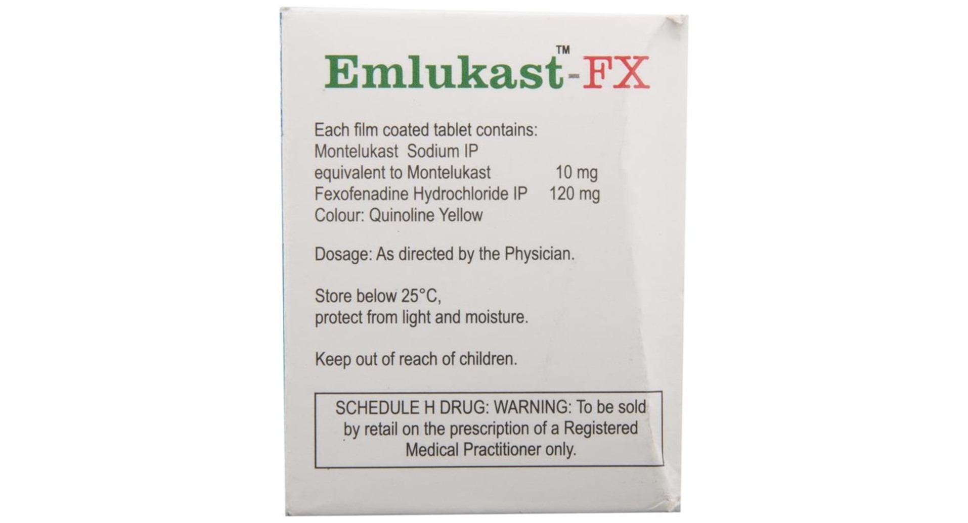 Emlukast-FX Tablet - Image 2
