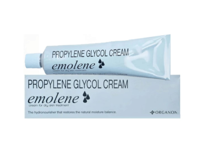 Emolene Cream 100g Propylene Glycol Cream box and tube