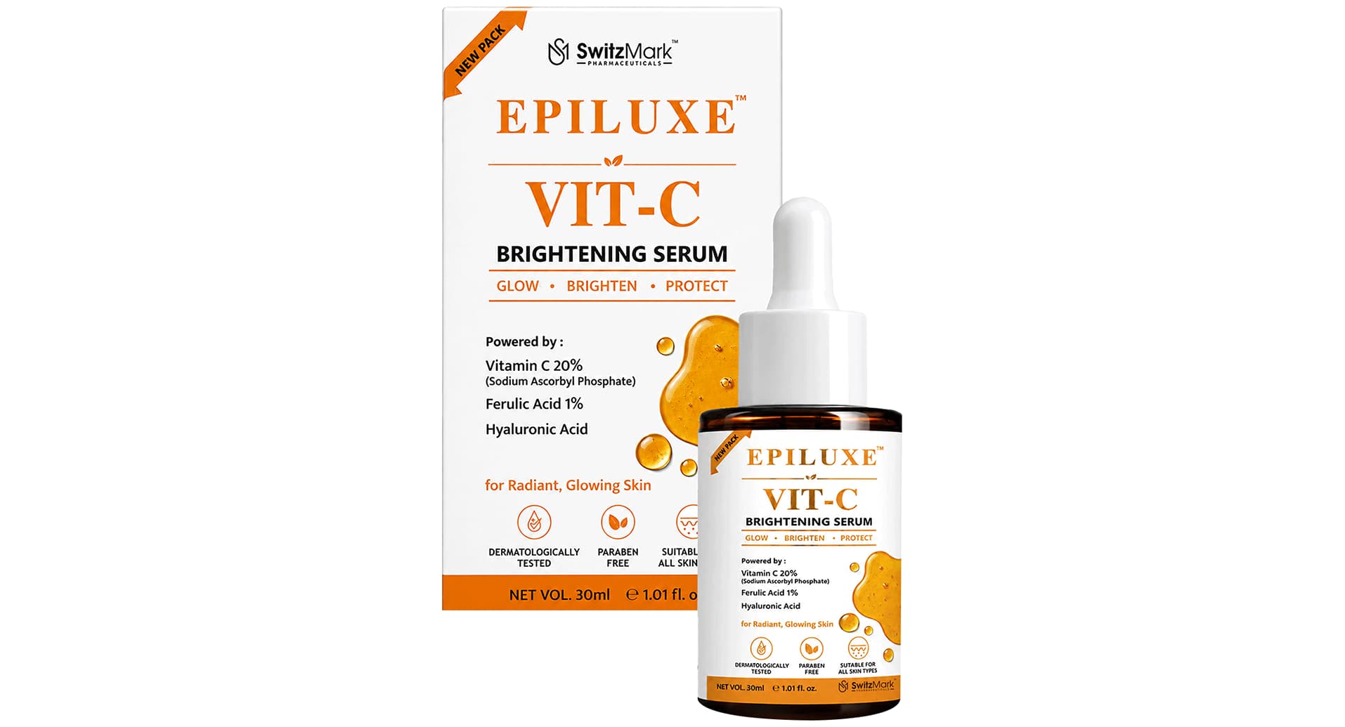 Epiluxe Vitamin C 20% Face Serum