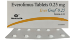 Evergraf 0.25mg Tablet