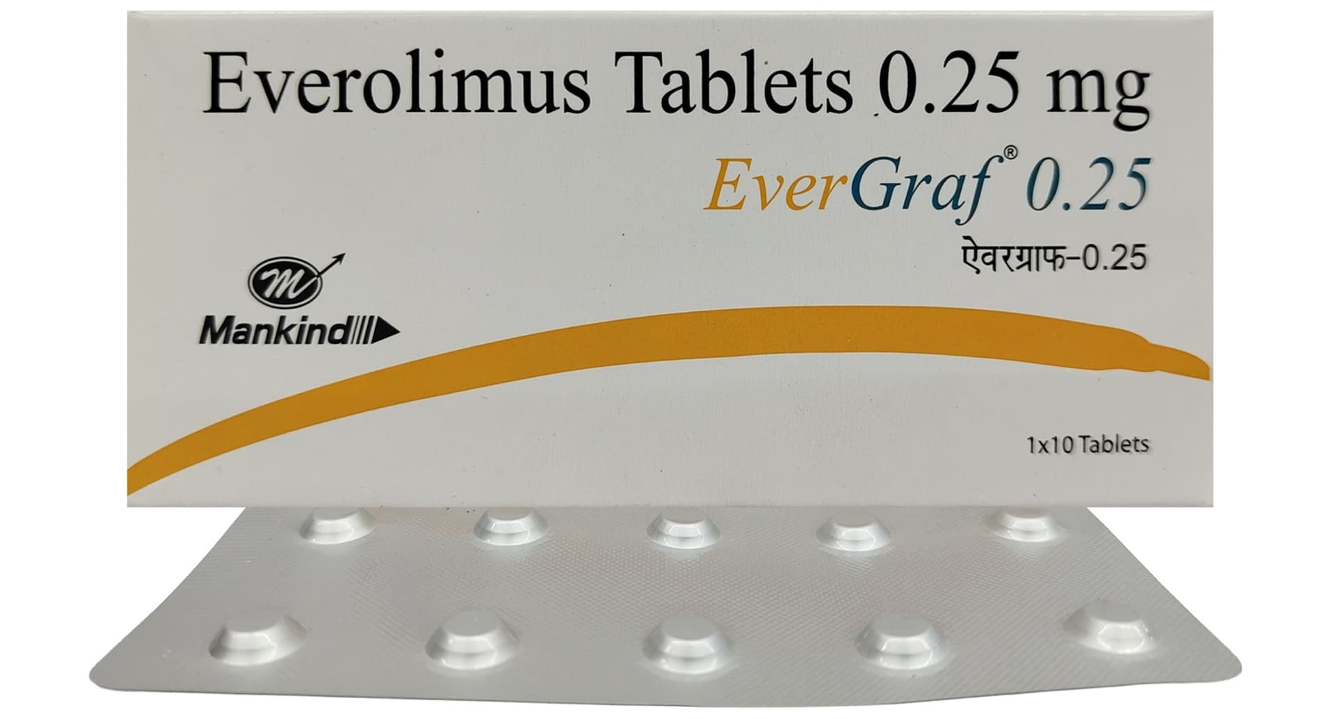 Evergraf 0.25mg Tablet