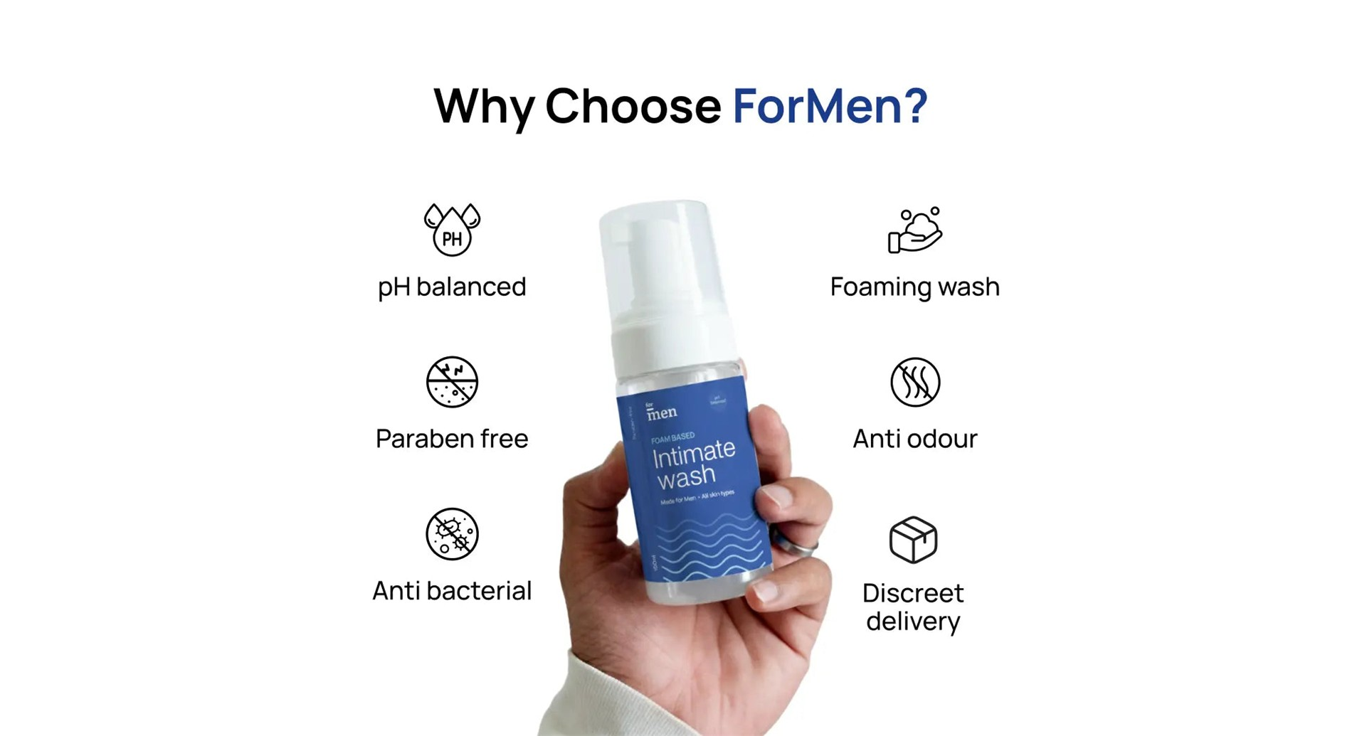 ForMen Foam Based Intimate Wash - Image 6