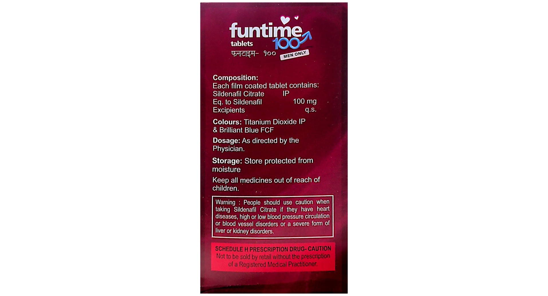Funtime 100mg Tablet - Image 2