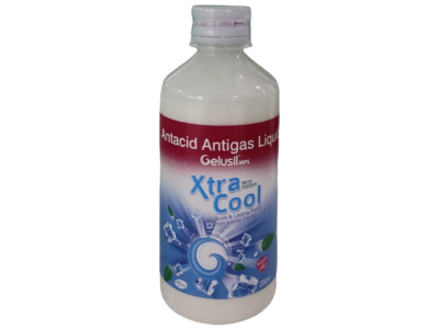 Gelusil MPS Xtracool Antacid & Antigas White Liquid
