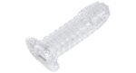 Gizmoswala Crystal Reusable Washable Condom Extra Dotted with Free Lubricant