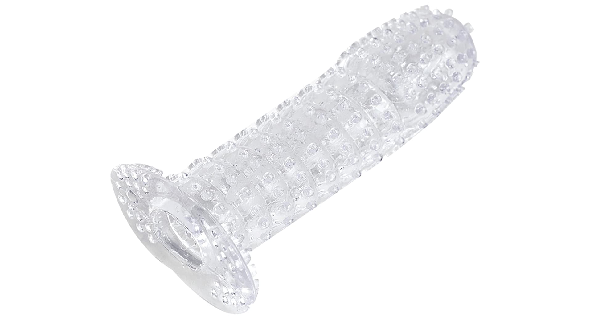 Gizmoswala Crystal Reusable Washable Condom Extra Dotted with Free Lubricant