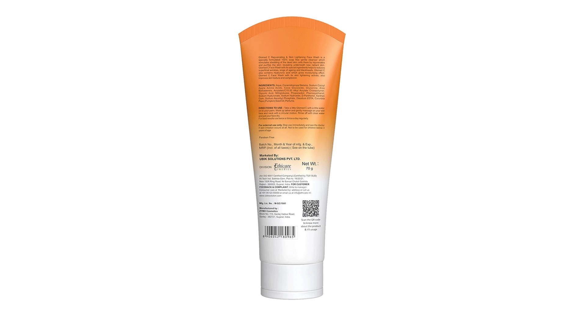 Glomed C Face Wash - Image 2