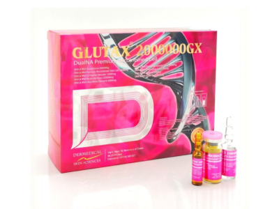 Glutax 2000000GX DualNA Premium Recombined Cell glutathione injection box with vials