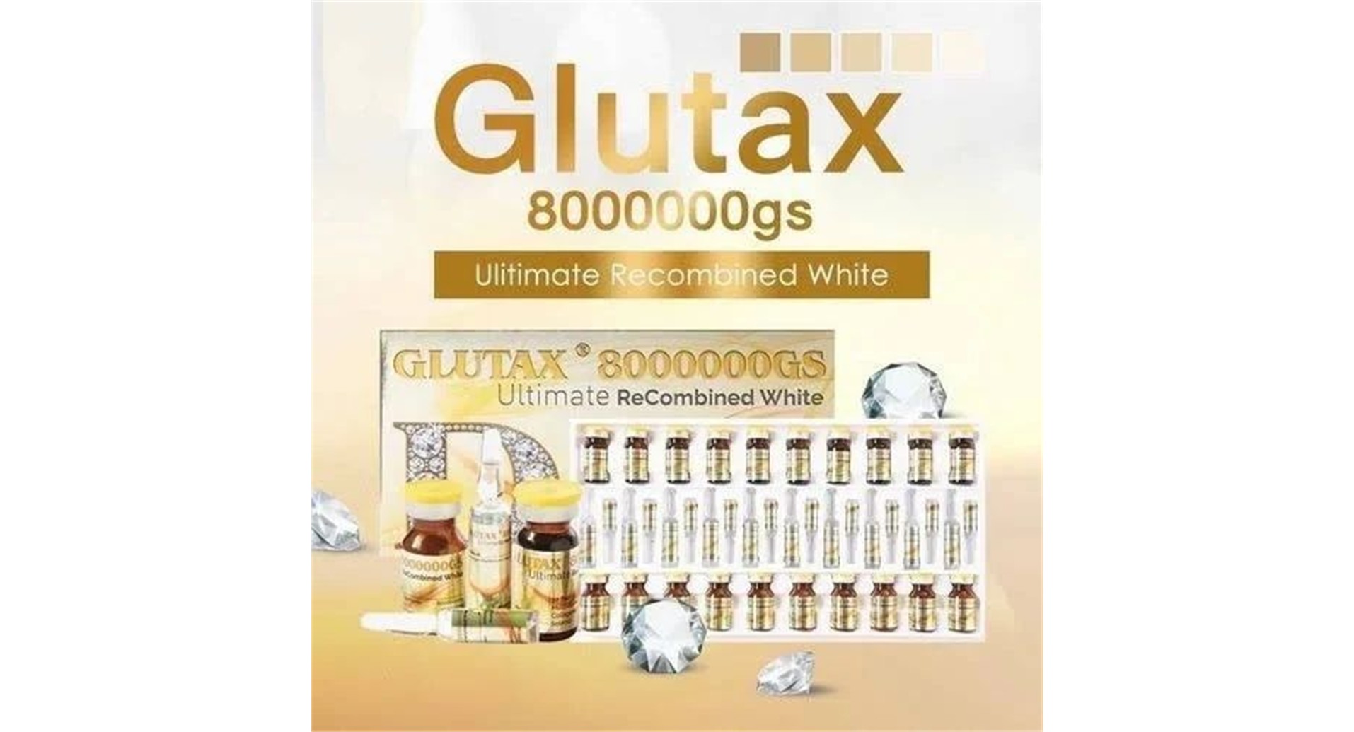 Glutax 8000000GS Ultimate ReCombined White Injection