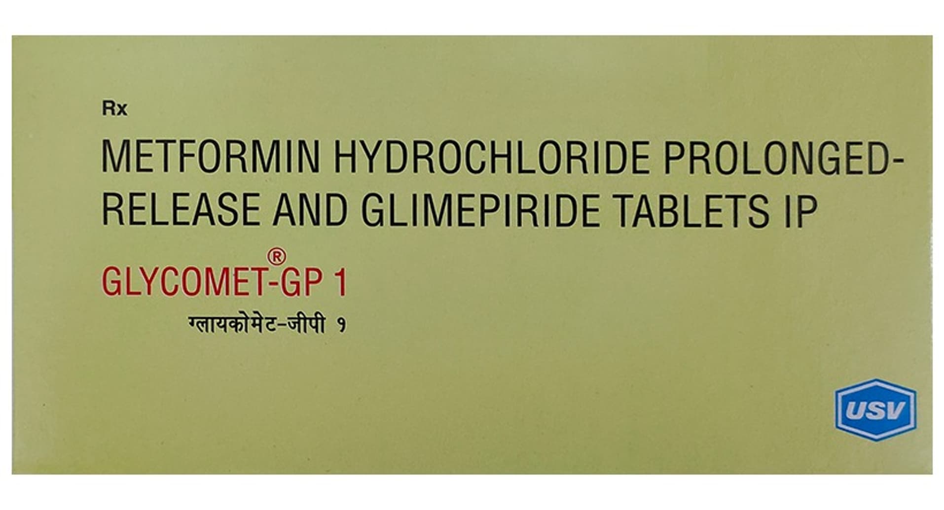 Glycomet-GP 1 Tablet PR