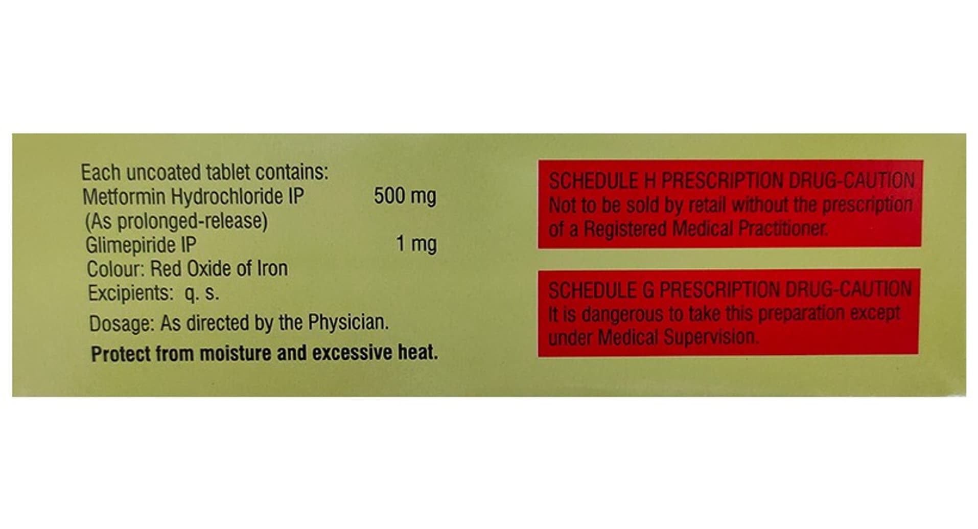 Glycomet-GP 1 Tablet PR - Image 2