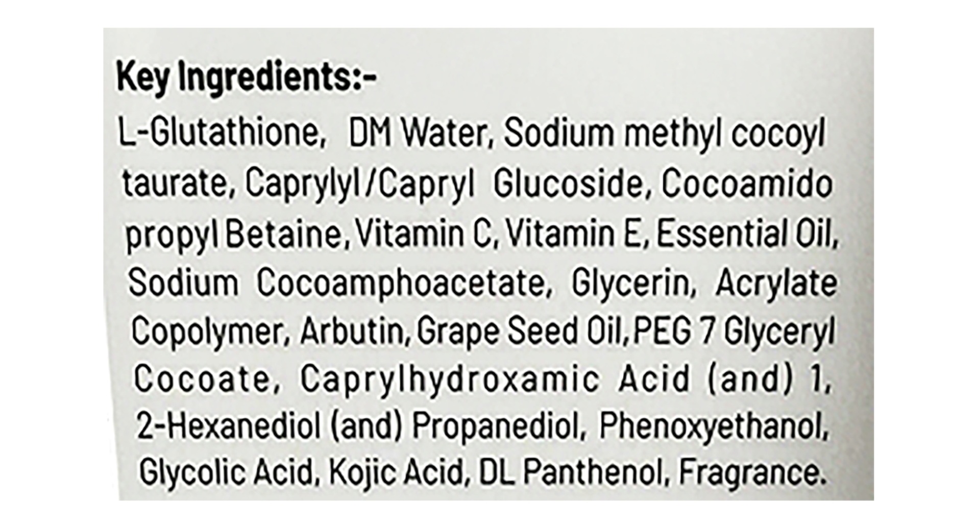 Graceberry Glutathione Face Wash - Image 3