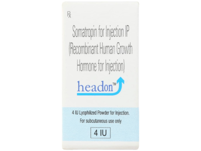 Headon 4 IU Somatropin Injection carton