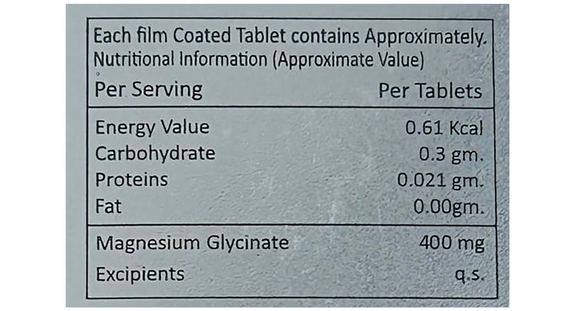 Healeaf MG Tablet 30 tablet bottle