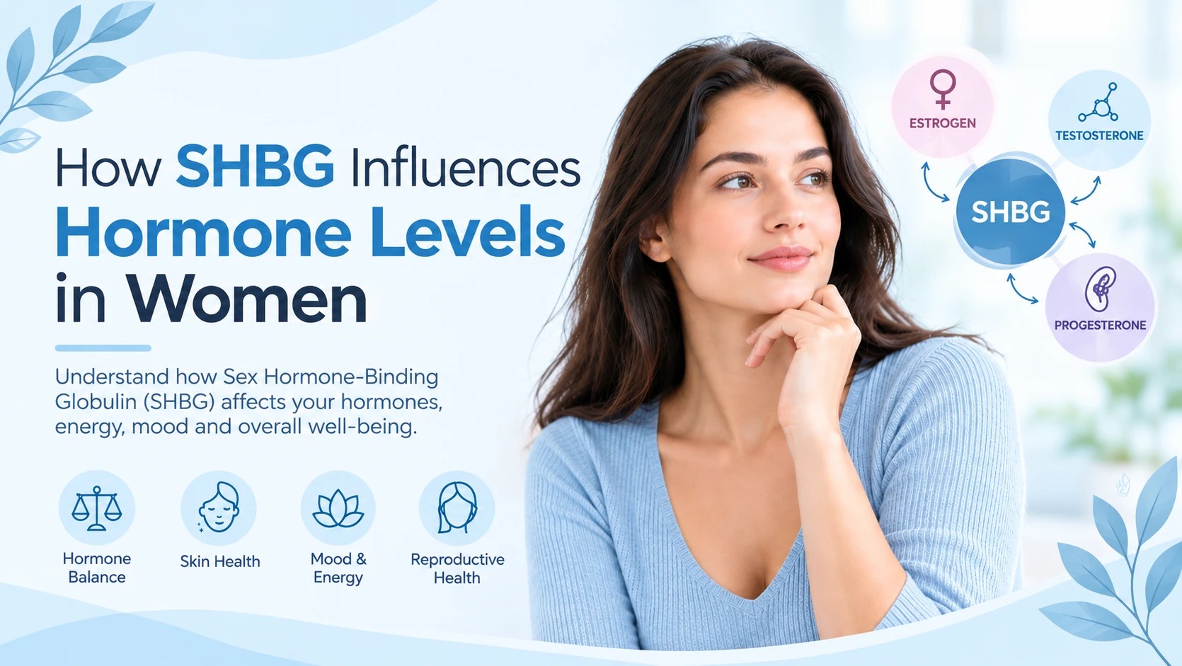 How SHBG influences hormone levels in women - estrogen, testosterone and progesterone