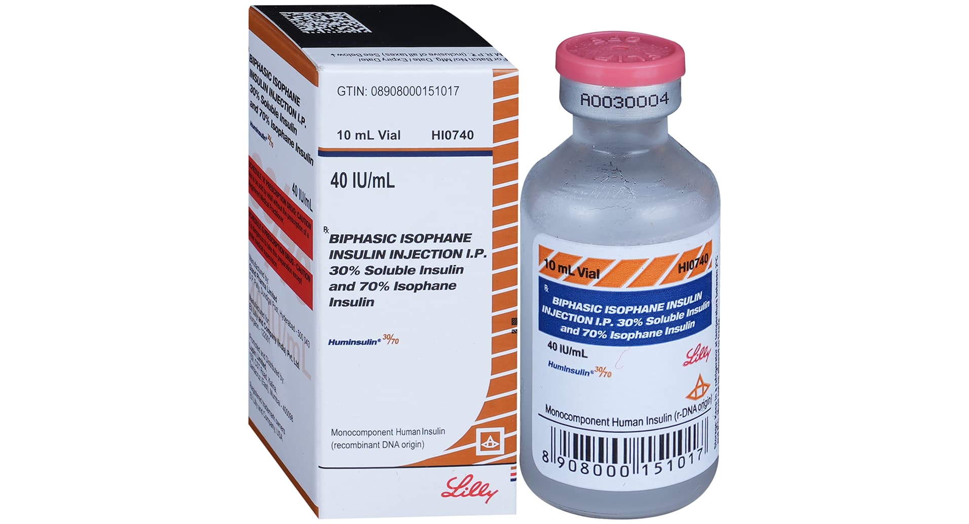 Huminsulin 30/70 Suspension for Injection 40IU/ml