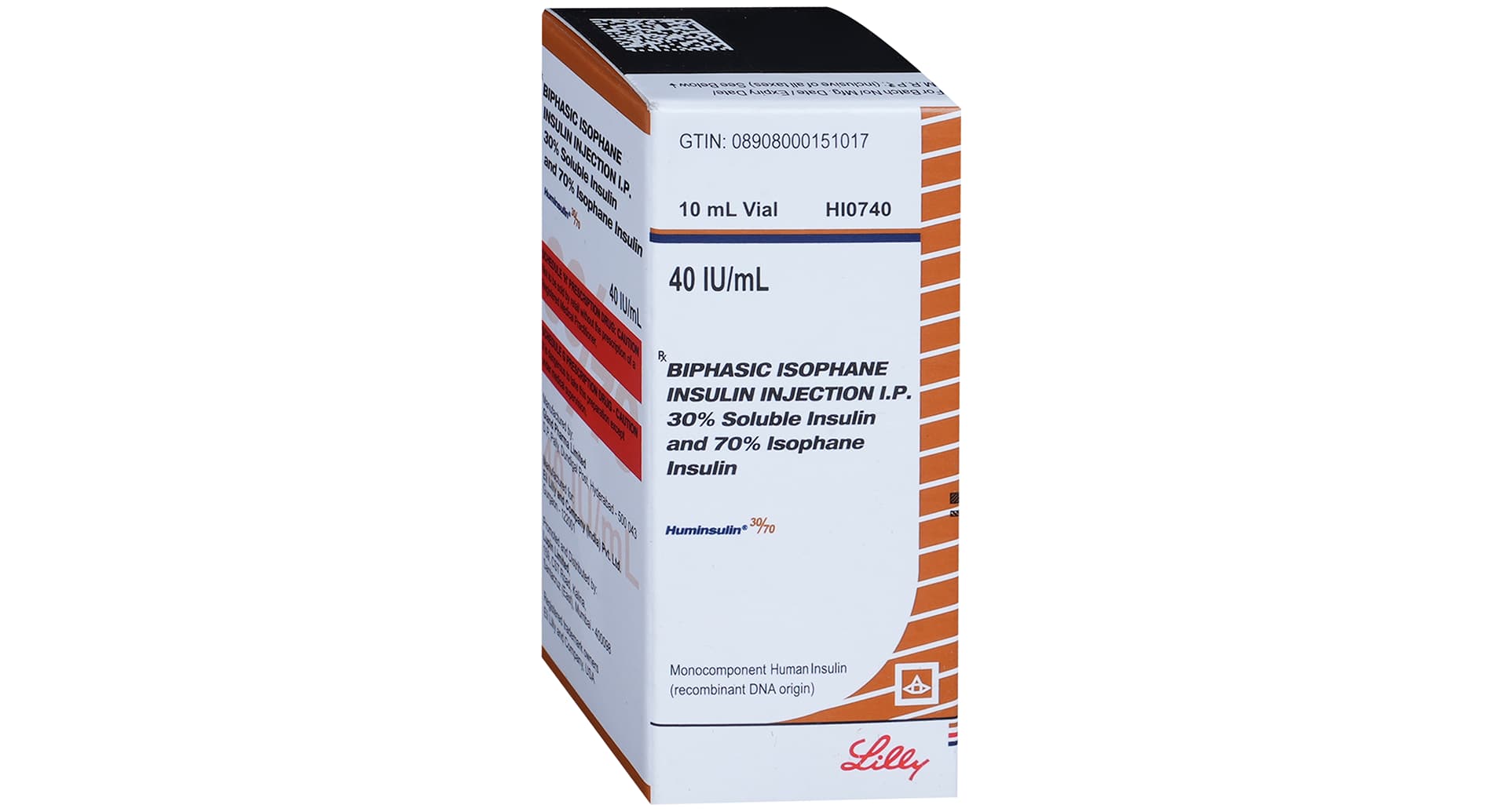 Huminsulin 30/70 Suspension for Injection 40IU/ml - Image 2