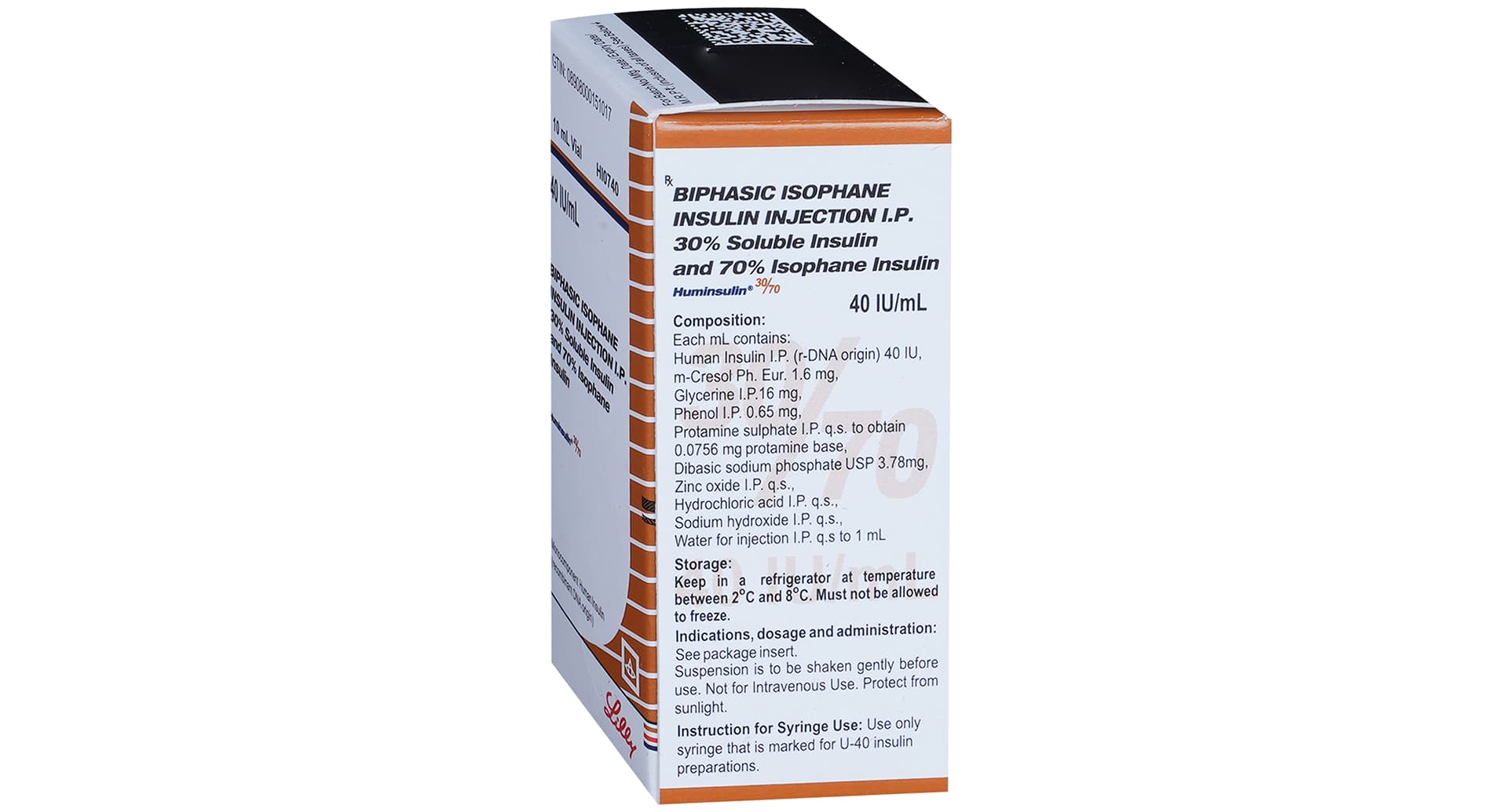 Huminsulin 30/70 Suspension for Injection 40IU/ml - Image 3