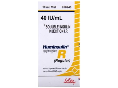 Huminsulin R 40IU/ml Solution for Injection