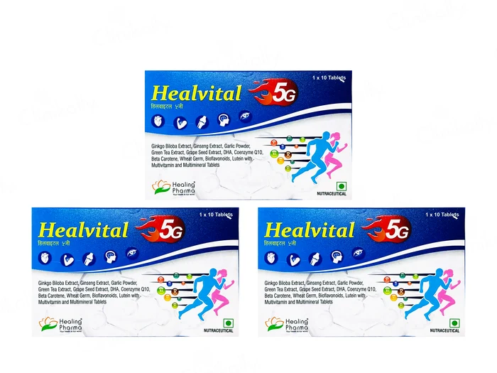 Healvital 5G Nutraceutical Tablet - Image 3