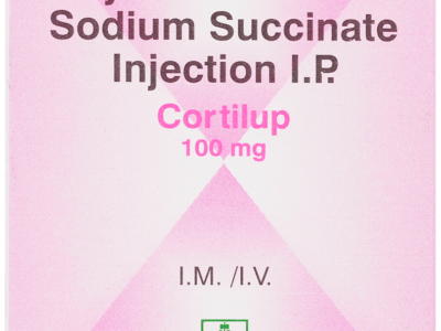 Cortilup 100mg hydrocortisone sodium succinate injection Lupin carton
