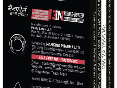 Manforce Sunny Edition Condom Back