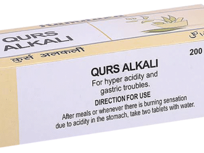 Hamdard Qurs Alkali 200 Tablets Pack
