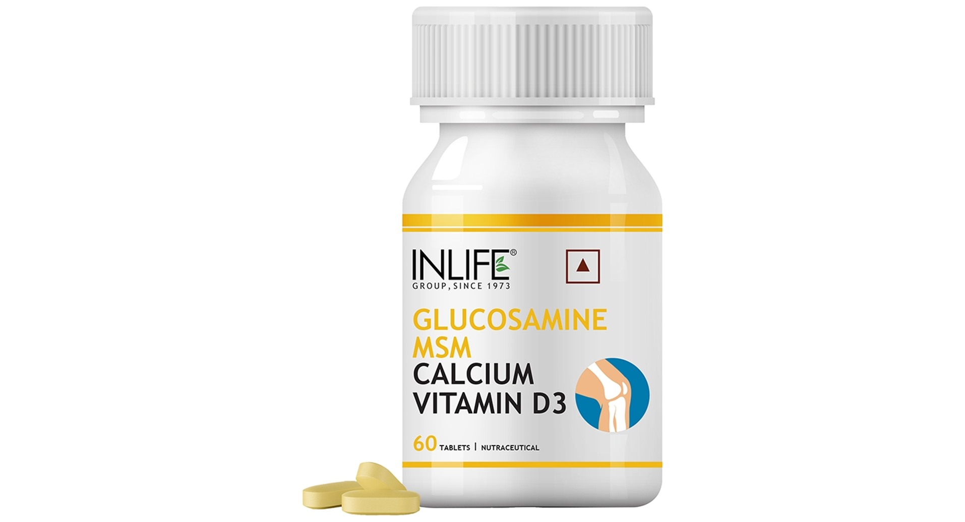 Inlife Glucosamine MSM with Calcium Vitamin D3 Tablet - Image 4