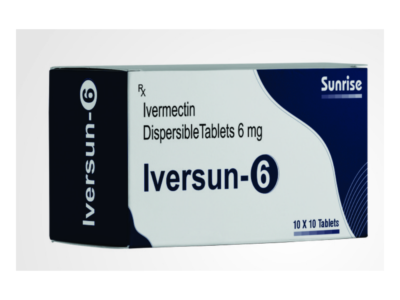 Iversun 6mg Ivermectin Dispersible Tablets box
