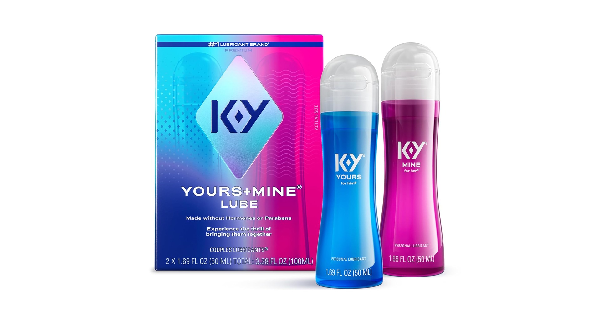 K-Y Yours and Mine Couples Lubricant