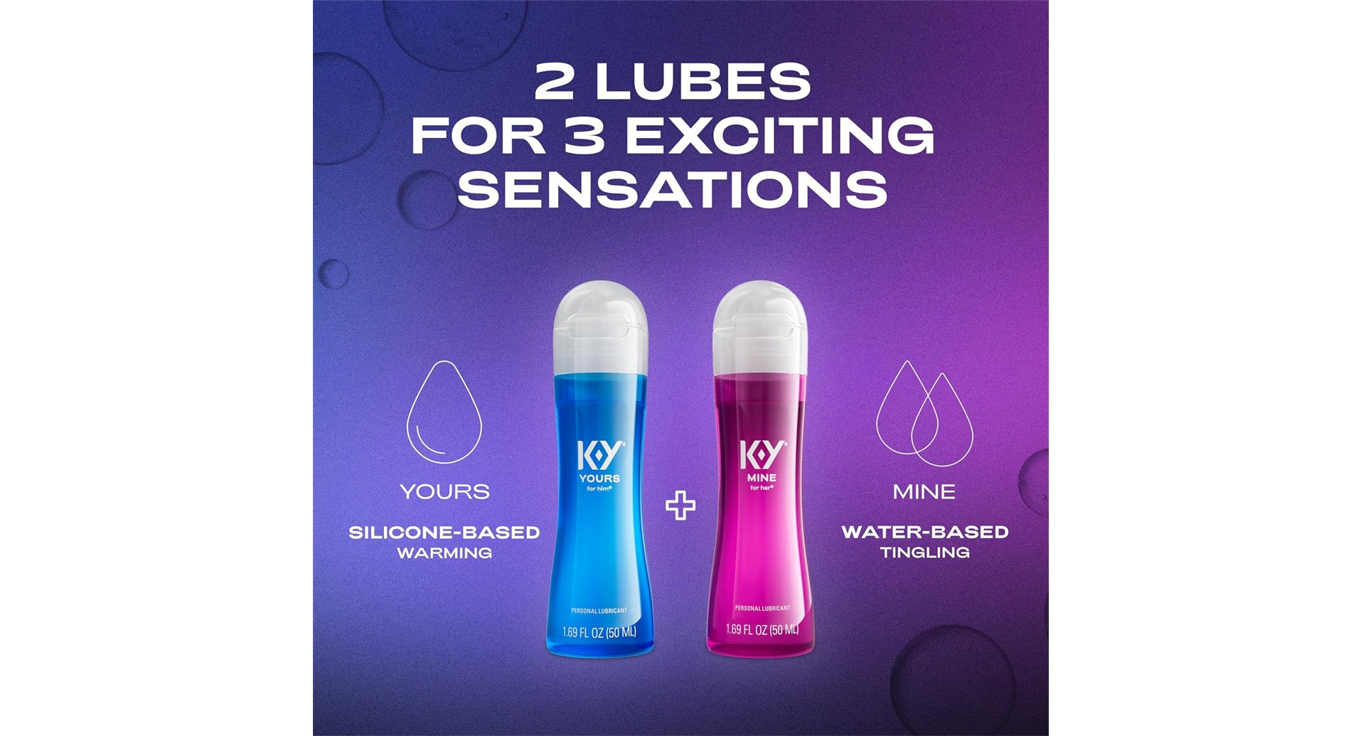 K-Y Yours and Mine Couples Lubricant - Image 2