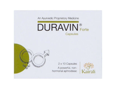 Kairali Duravin Forte Capsule Ayurvedic 20 capsules box