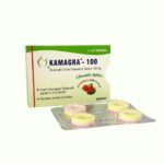 Kamagra Polo 100 Mg Chewable Tablet - Sildenafil Citrate 100 mg, strip of 4 chewable tablets by Ajanta Pharma