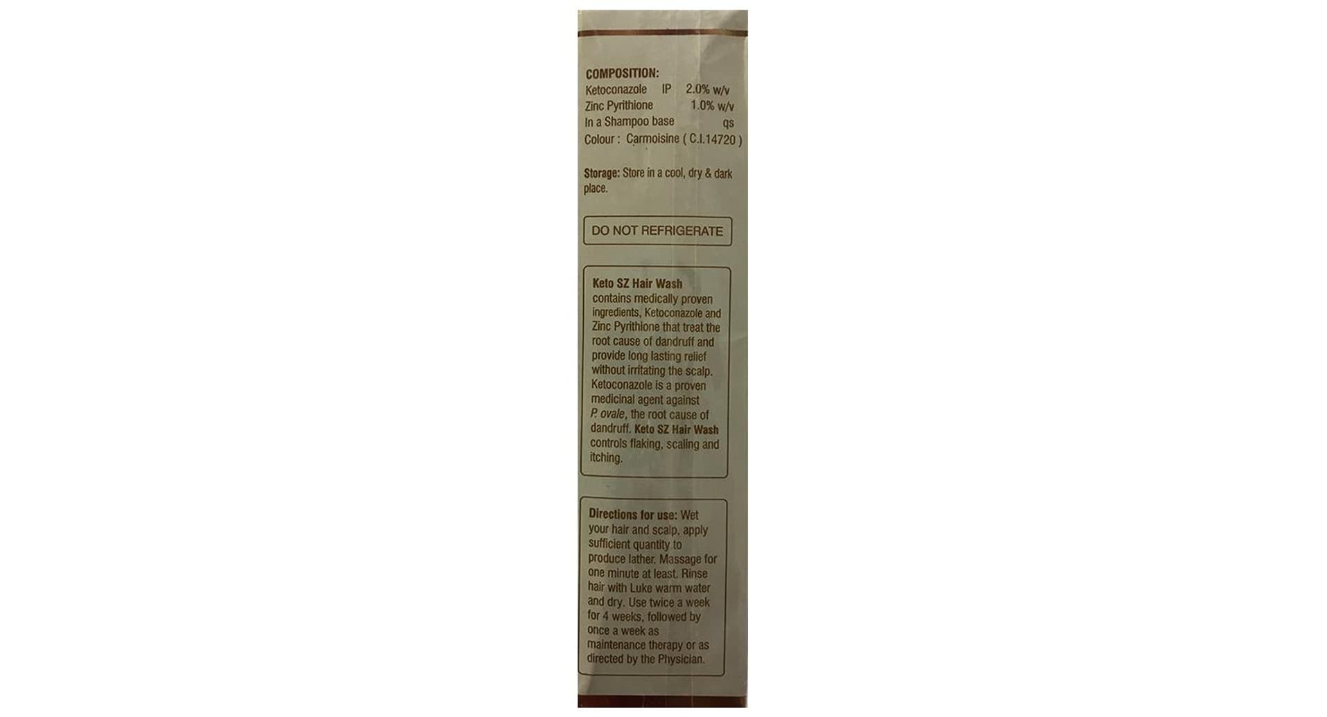Keto-SZ Hair Wash - Image 2
