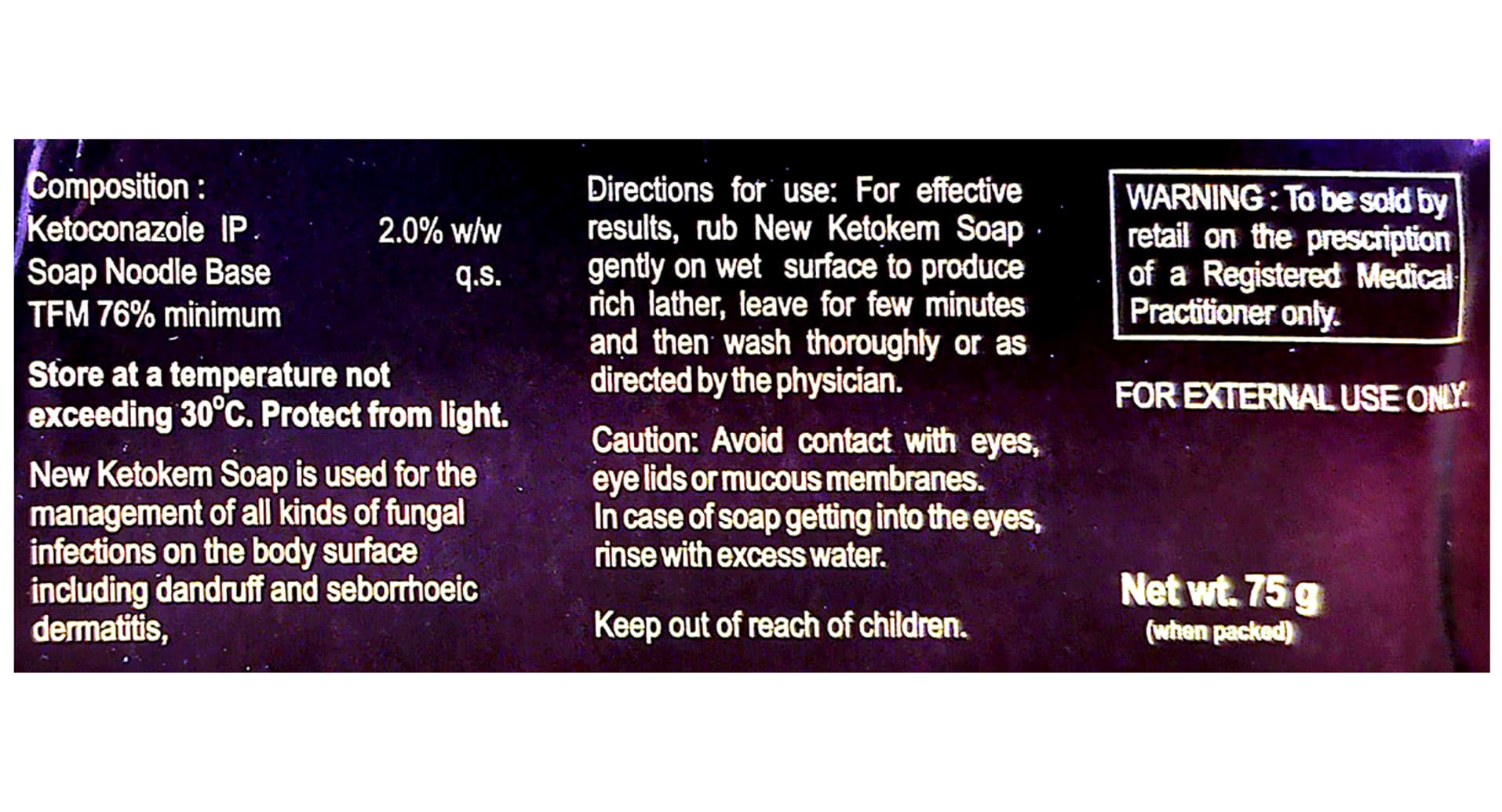 Ketokem Medicated Anti-Fungal Soap - Image 2