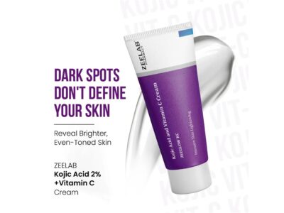 Zeeglow KC Kojic Acid and Vitamin C Cream for even toned skin