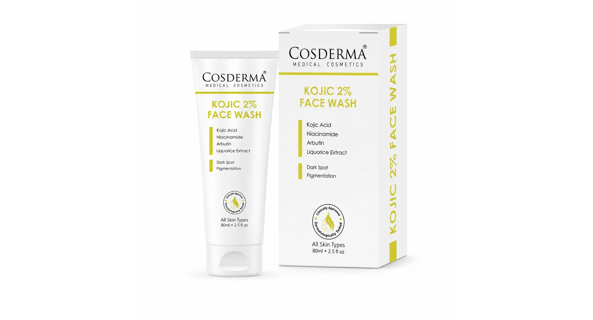 Cosderma 2% Kojic Acid Face Wash