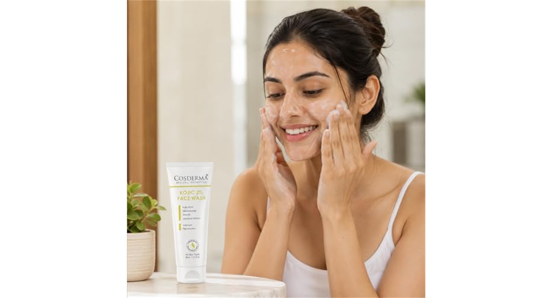Cosderma 2% Kojic Acid Face Wash - Image 3