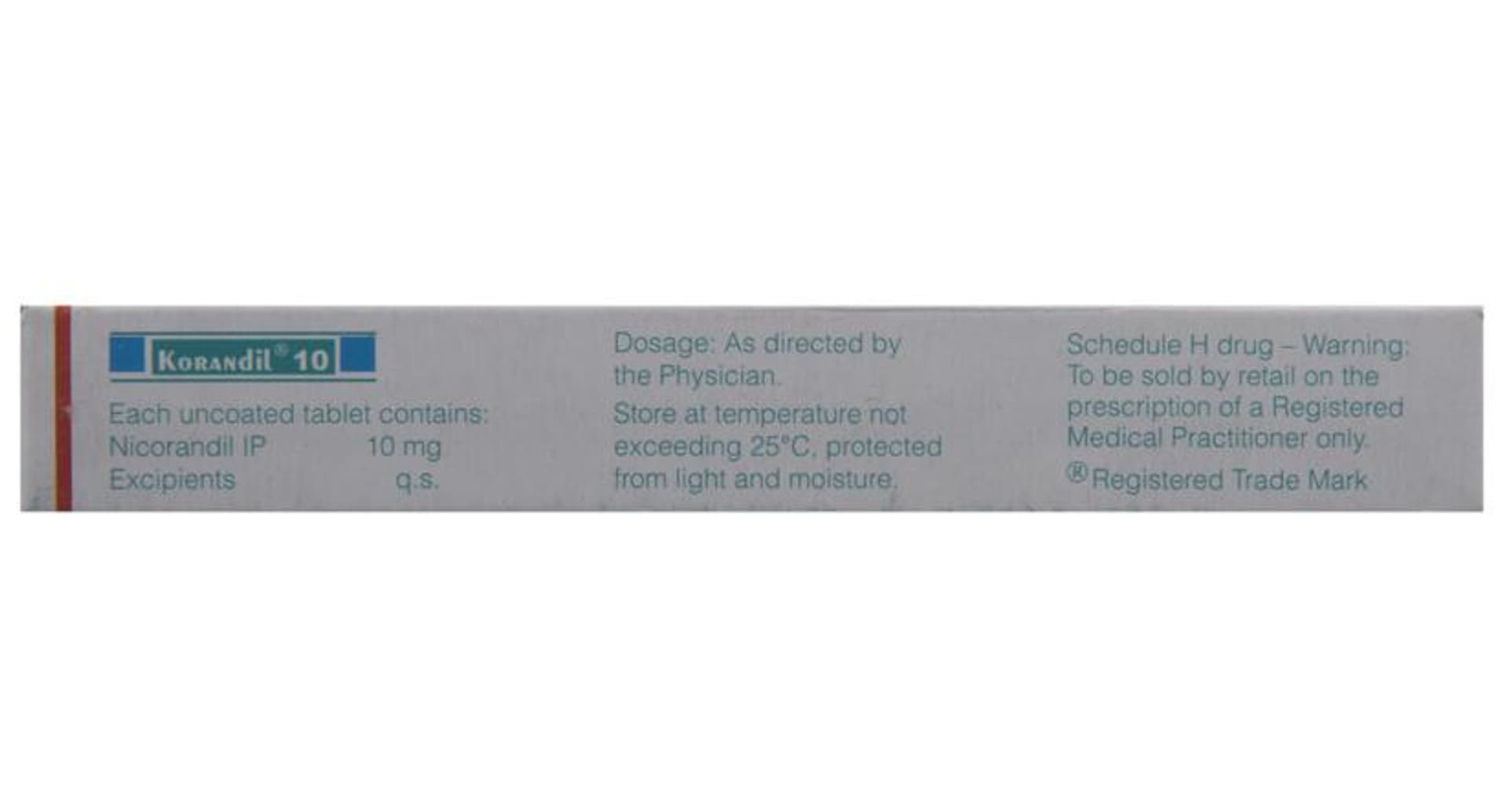 Korandil 10 Tablet - Image 3