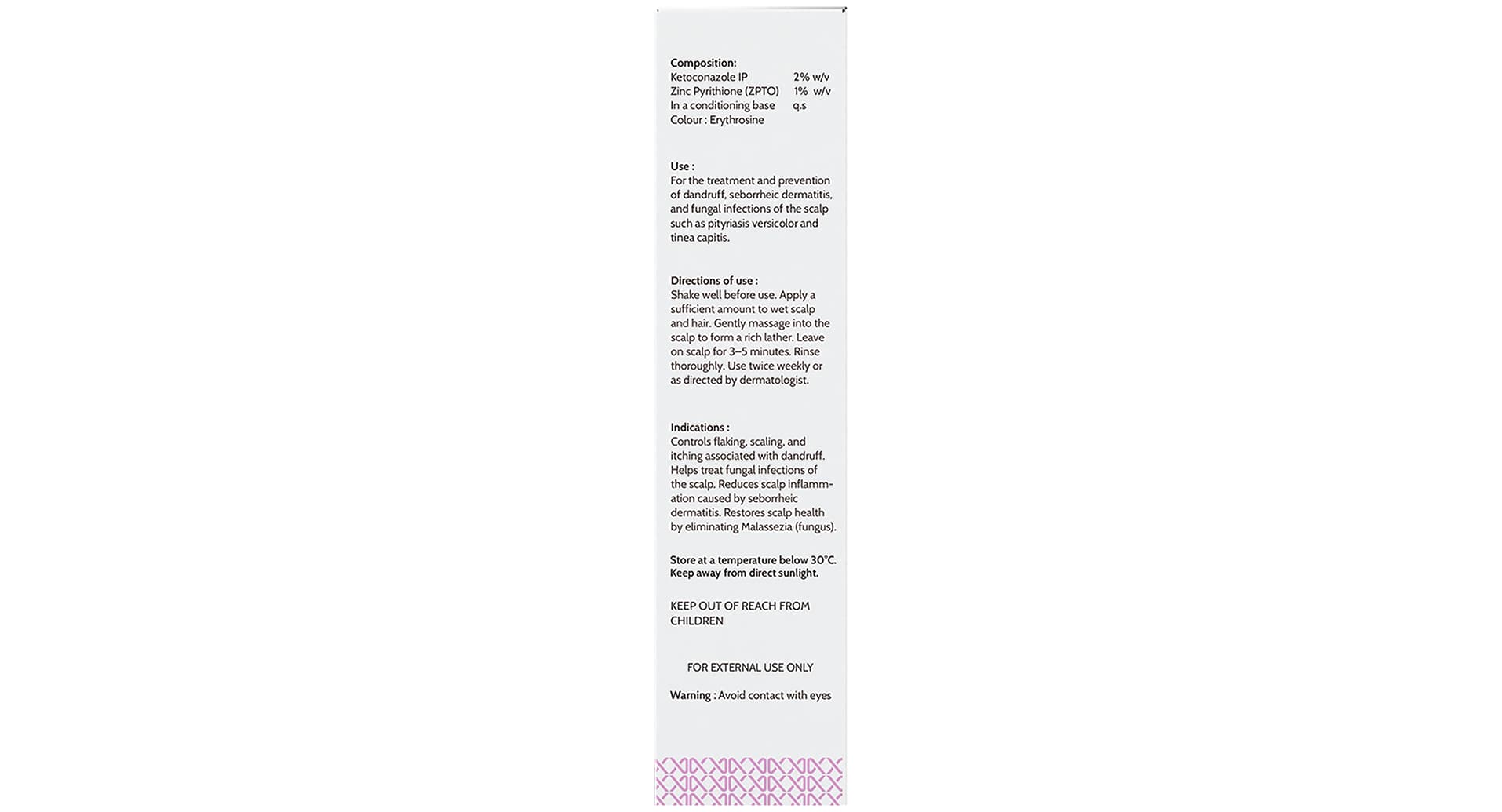 Kriam Pharma Ketoconazole & Zinc Pyrithione Shampoo - Image 2