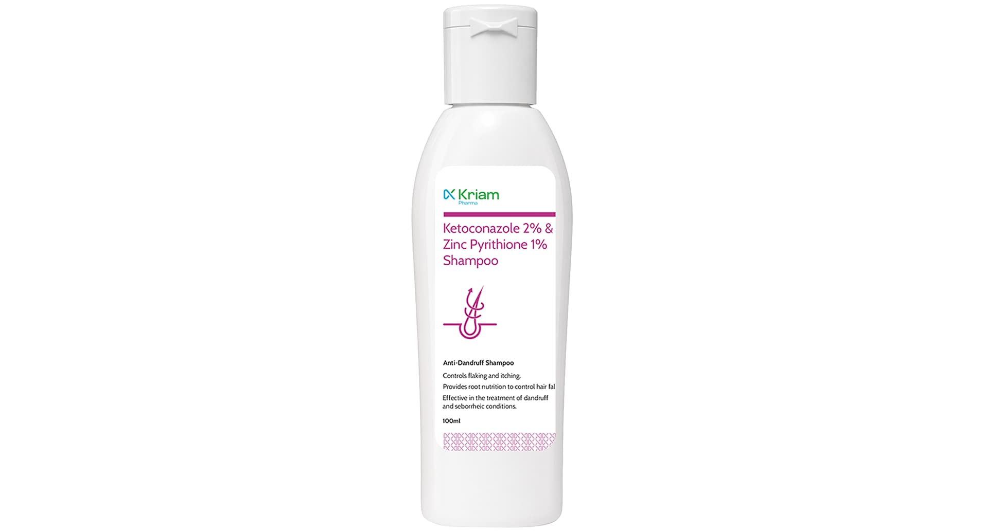 Kriam Pharma Ketoconazole & Zinc Pyrithione Shampoo - Image 4
