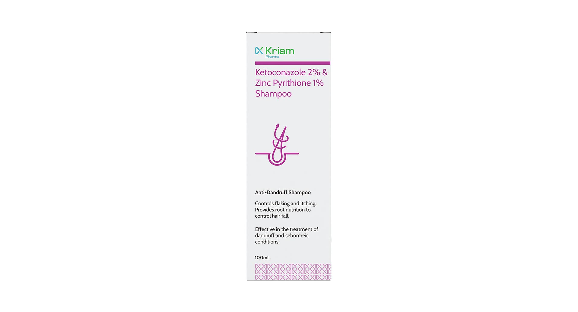 Kriam Pharma Ketoconazole & Zinc Pyrithione Shampoo - Image 6