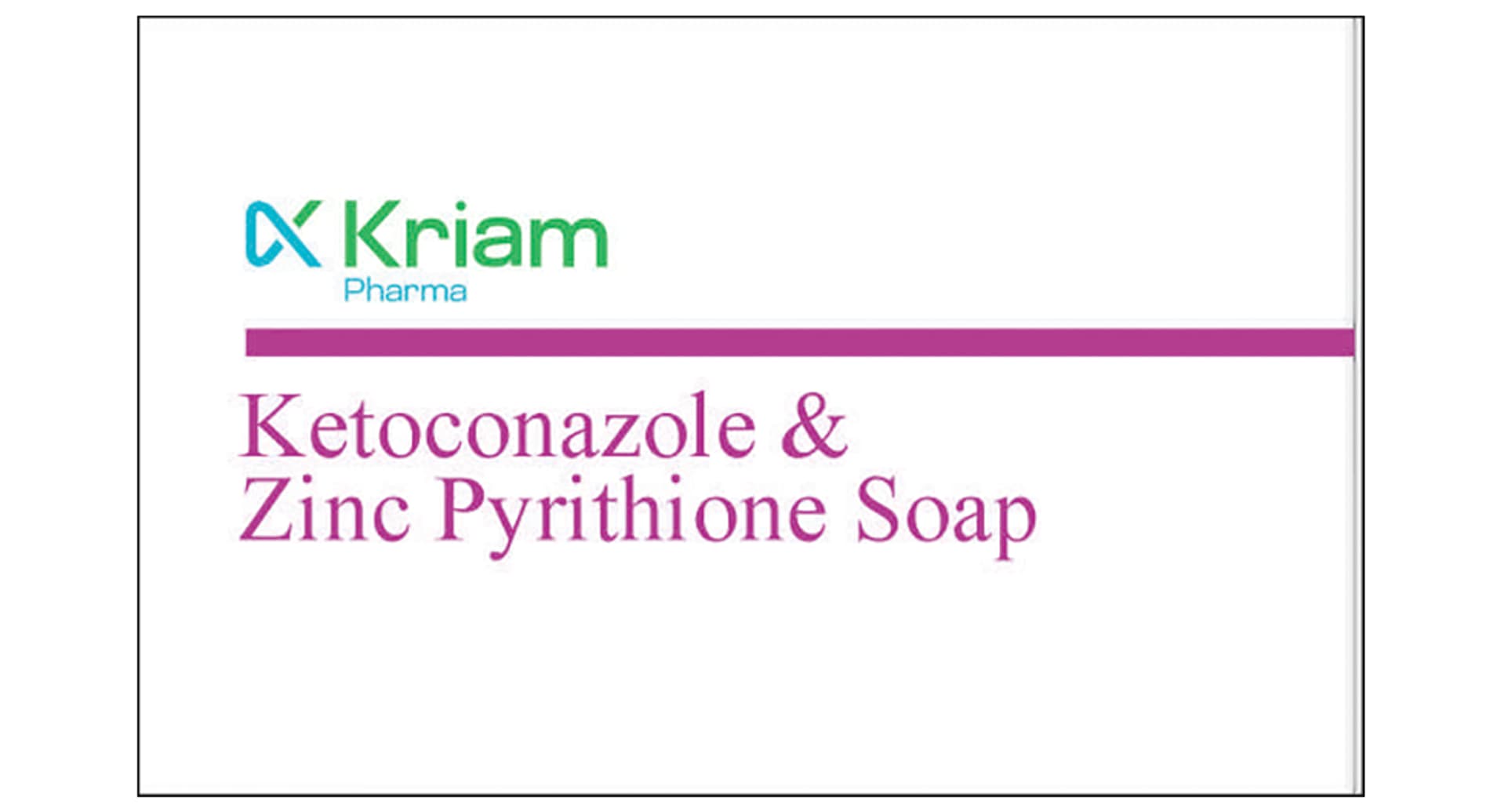 Kriam Pharma Ketoconazole & Zinc Pyrithione Soap - Image 4