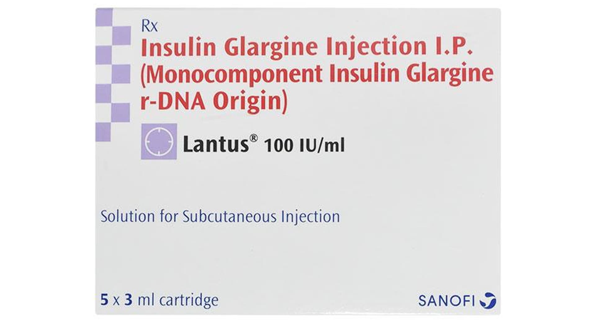 Lantus 100IU/ml Solution for Injection