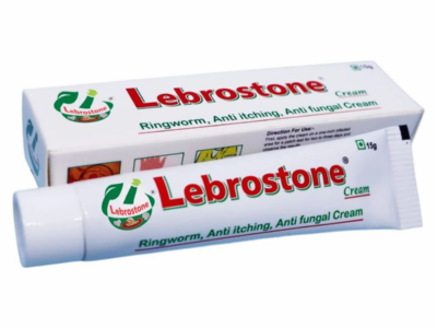 Lebrostone Cream 15 g Ayurvedic anti-fungal cream tube and carton