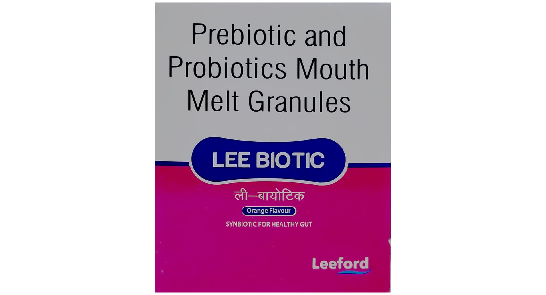 Lee Biotic Sachet (Orange Flavour)